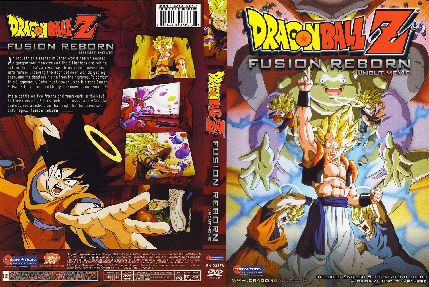 Dragon Ball Z The Movie 12 DBZ Pelicula 12 La fusión de Goku y Vegeta - Taringa!
